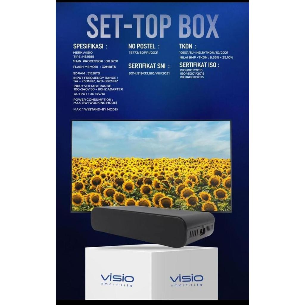 SET TOP BOX VISIO HS1685 -