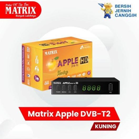 Set Top Box STB kuning Apple Matrix