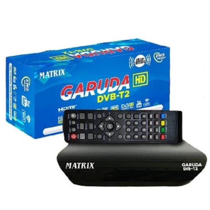 SET TOP BOX TV DIGITAL DVBT2 MATRIX GARUDA BIRU