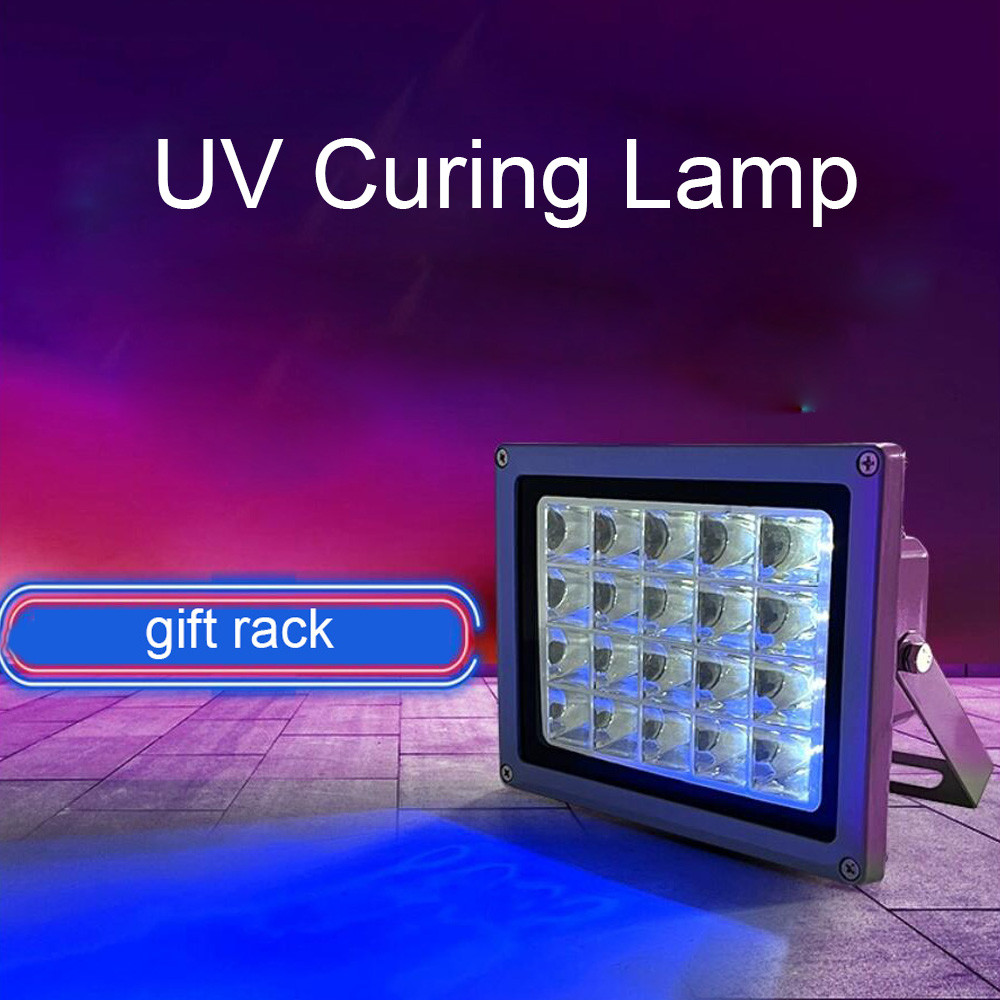 LED UV Curing Lamp 3D Resin Drip Baking Optik Photosensitive Adhesive Plate Printing
