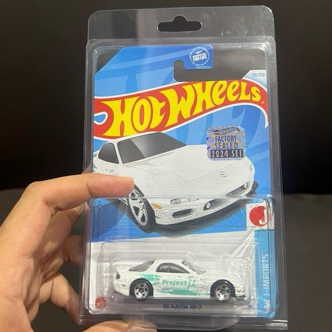 Hot Wheels 95 Mazda RX-7 RX7 Putih FS 2024 Factory Seaeld