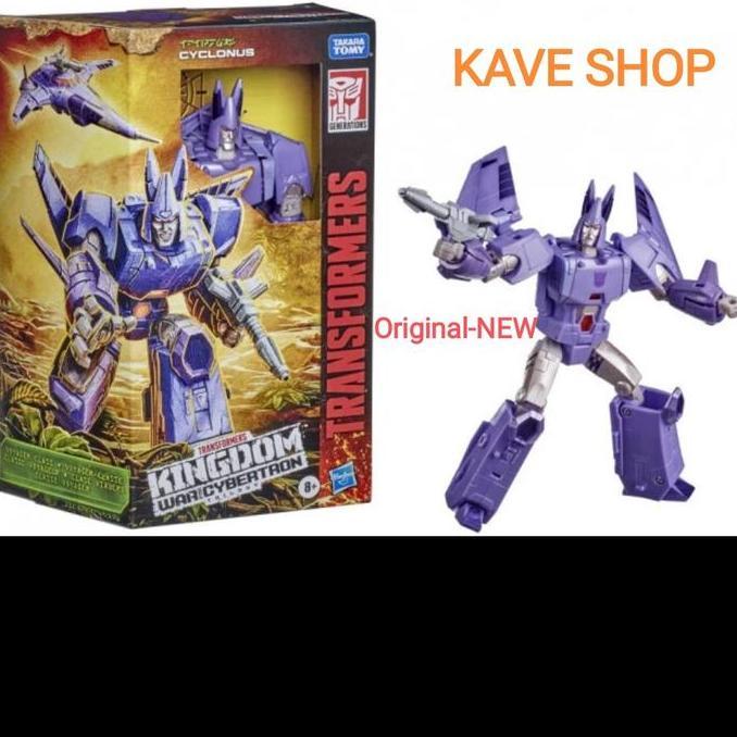 Transformers Cyclonus Kingdom Voyager - WFC-K9 - HASBRO - NEW