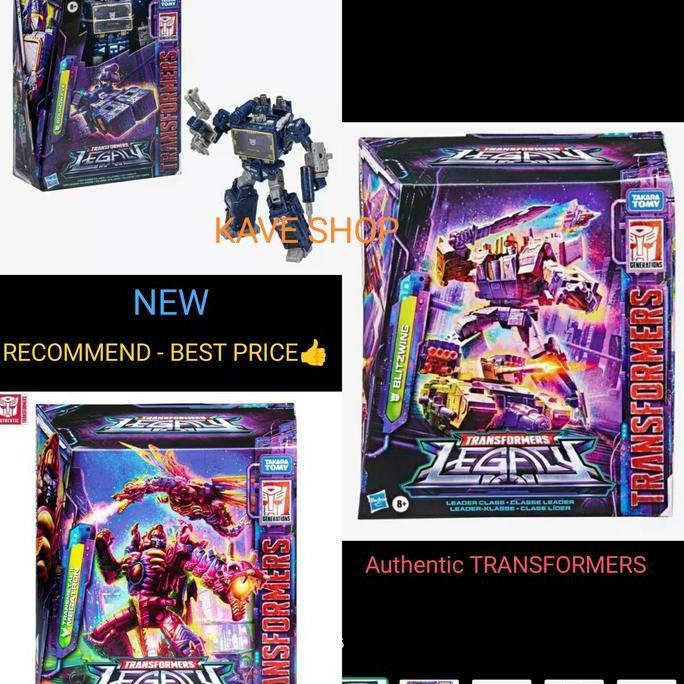 Transformers LEGACY Soundwave - MEGATRON - BLITZWING - HASBRO - NEW - ORIGINAL