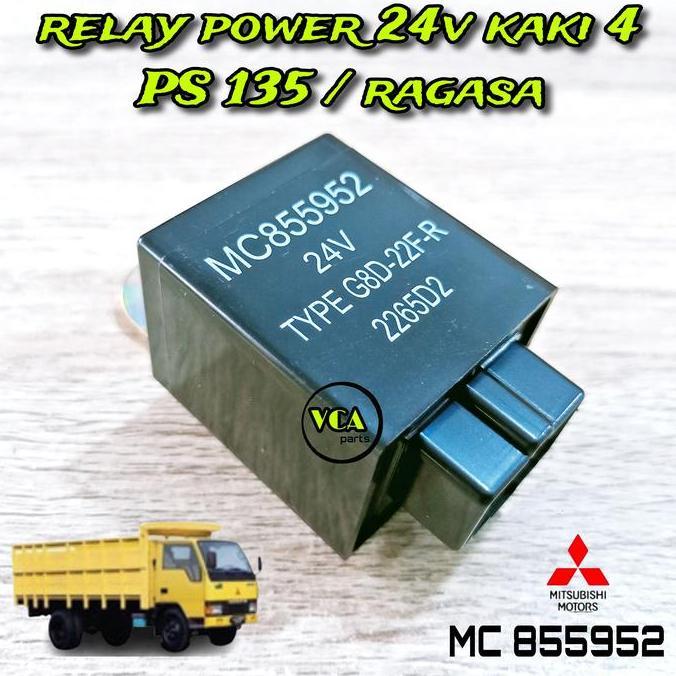 RELAY POWER 24v KAKI 4 PS 135/RAGASA MC 855952 TERMURAH