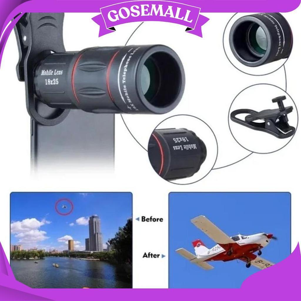 Ready Apexel 18X Kamera Teleskop Handphone Lensa Tele Zoom Hp Lensa Hd Kamera Stabil Td Promo 12.12