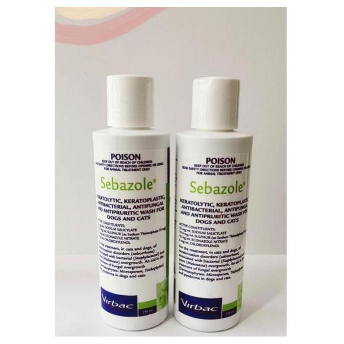 Shampo sebazole 250ml