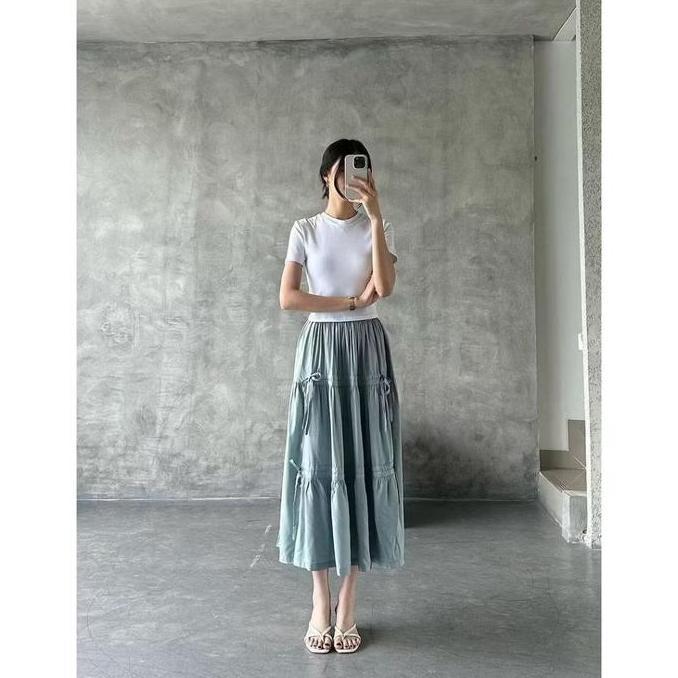 Rok JASMINE Coquette / Rok Wanita Pita Serut / Rok Coquette