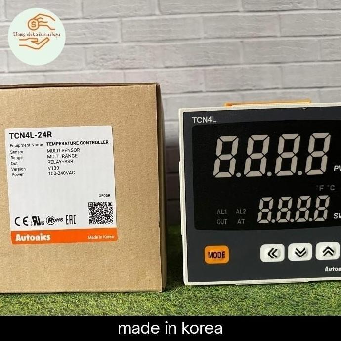Promo TEMPERATURE CONTROLLER TCN4L-24R AUTONICS TCN4L 24R AUTONICS Diskon