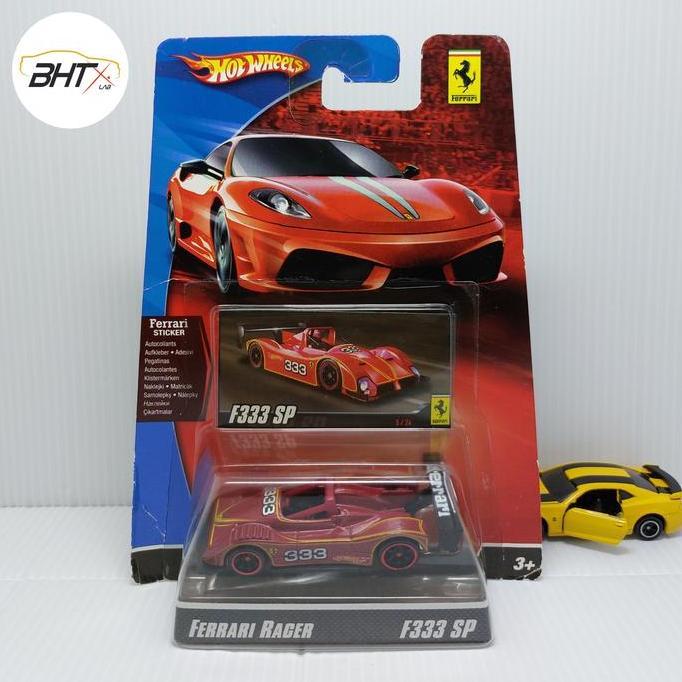 Hot Wheels Ferrari Racer Ferrari F333 SP Metallic Red 2009 Hotwheels