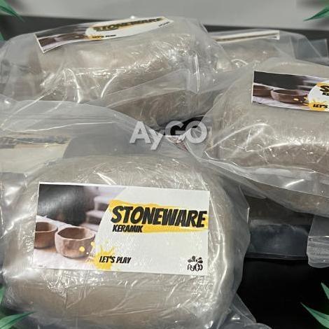 New- STONEWARE CLAY / TANAH LIAT KERAMIK / MODELLING CLAY