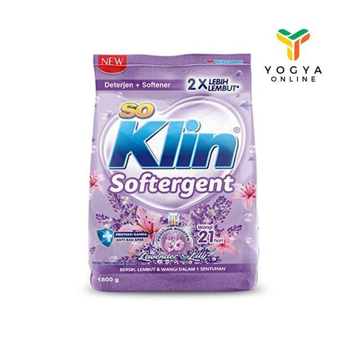 Bahreee_ - So Klin Softergent Bubuk 1.5kg - Detergent Powder