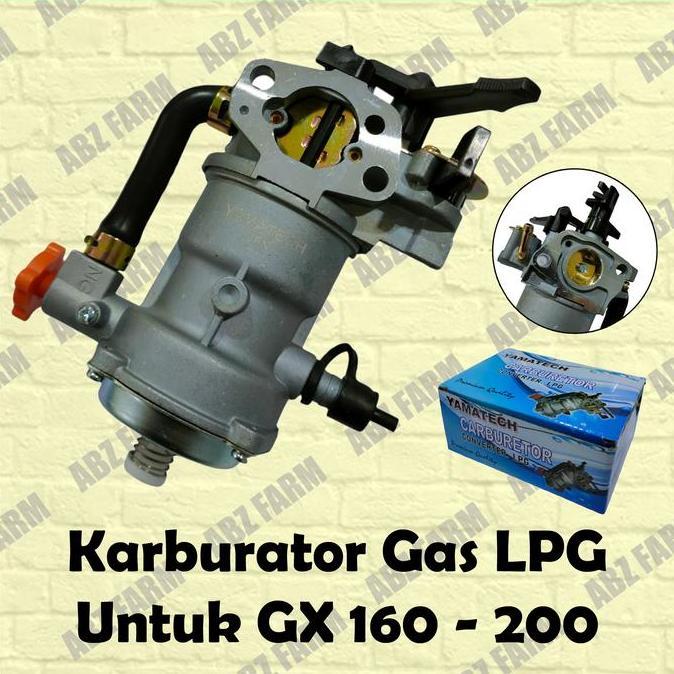 CARBURETOR CONVERTER LPG KARBURATOR / KARBU GAS LPG GX 160 - GX 200 ORIGINAL DAN TERPERCAYA