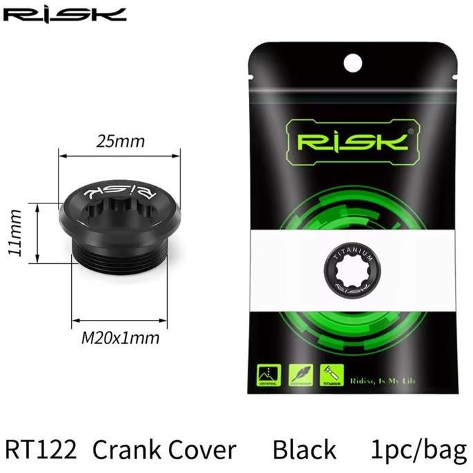 Risk Titanium Baut M20 Arm Crank Shimano Deore SLX XT XTR Ultegra Baut Crank Sepeda RT122 [terbaik]