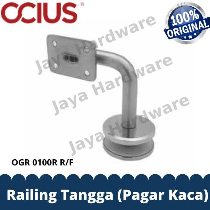 kakeface34 - bracket railing kaca ocius 1r r/f