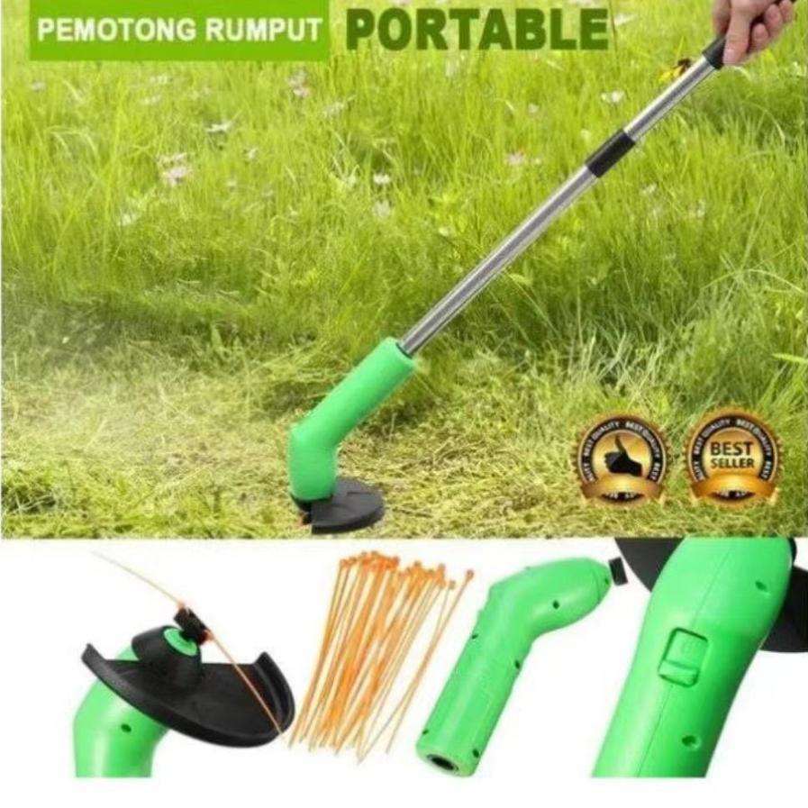 DESYAVANA - PEMOTONG RUMPUT PORTABLE ZIP TRIM - ALAT PEMOTONG RUMPUT PRAKTIS