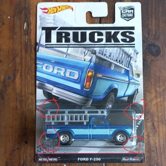 HOT WHEELS FORD F250 F-250 TRUCKS CAR CULTURE