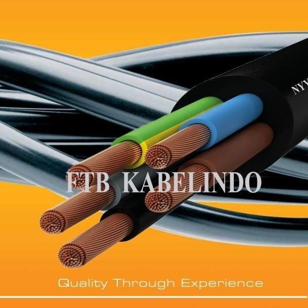 SNI FTB KABEL LISTRIK NYYHY 5x2.5 NYYHY 5x2.5mm 50Meter 750V