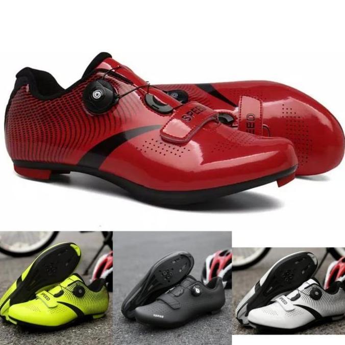 Speed Sepatu Cleat Sepeda Roadbike Road Bike Model Look Spd