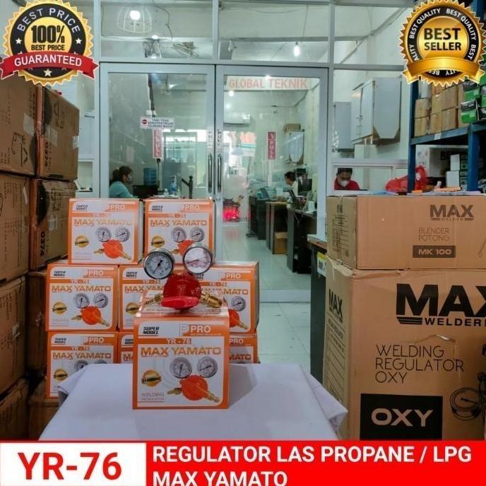 Regulator Gas LPG 50 KG High Pressure Yamato / Regulator Gas Las Bagus