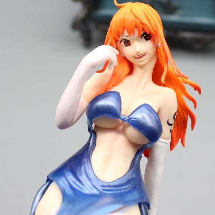 Action Figure One Piece Nami Duduk Sofa Iu Studio Recast