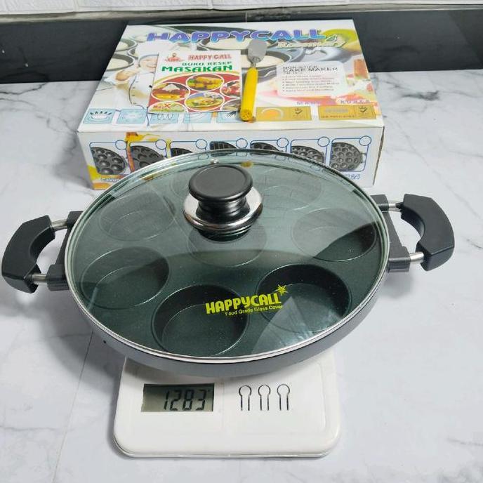 Cetakan Apem 8 Lubang Datar Happy Call SAML