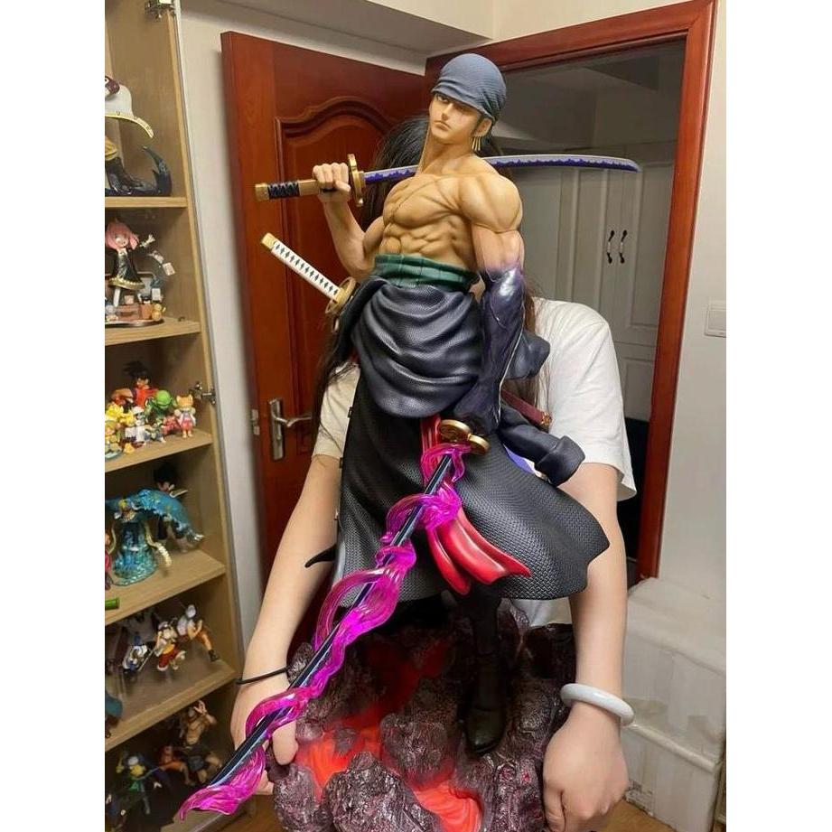 [ Foto ] Statue One piece Roronoa Zoro 75cm Toy