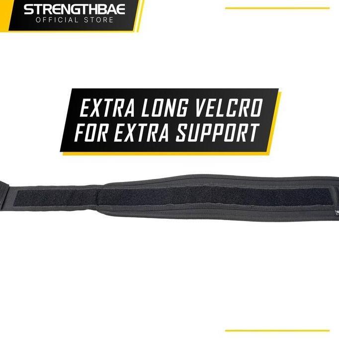 Nylon Weightlifting Belt STRENGTHBAE - Sabuk Gym Lifting Bodybuilding Weightlifting