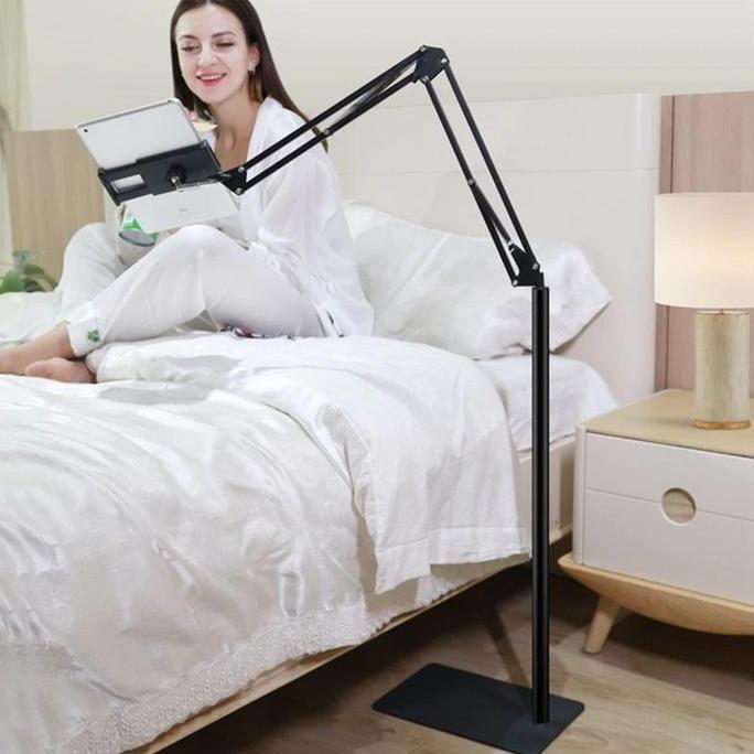 Lazypod Smartphone Tablet Stand Bracket Adjustable 360 Degree 140Cm