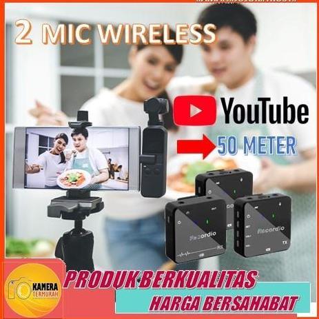 New- Microphone Mic Wireless Vlog Youtuber Zoom for Smartphone