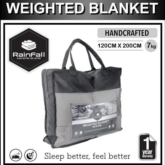 Rainfall 7 Kg Heavy Weighted Blanket Selimut Berat