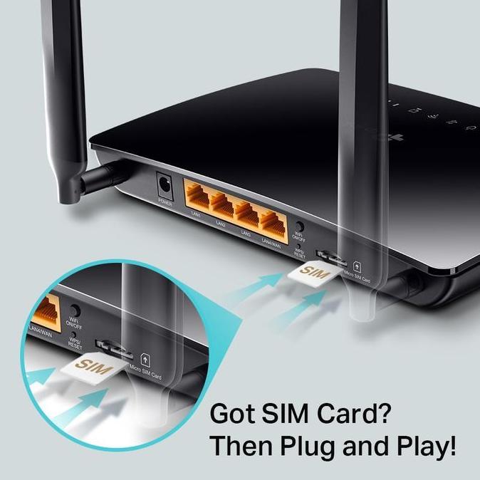 TP-LINK MR6400 4G LTE ROUTER