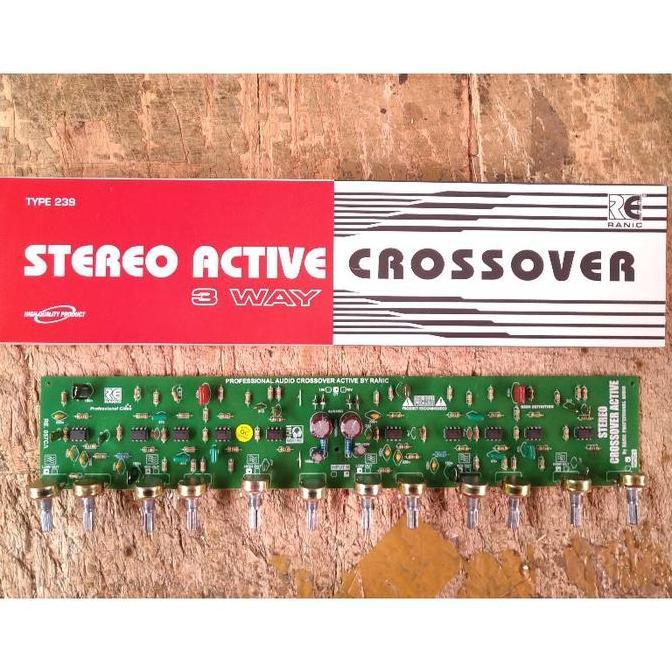 New- Kit crossover aktif 3 way stereo ( 239 )