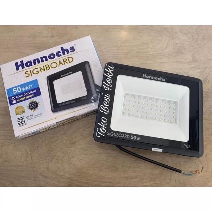HARGA DISC - Lampu Sorot / Lampu Tembak / Lamp Signboard Hannochs 50Watt