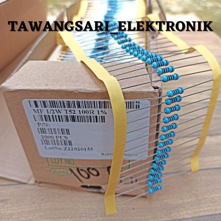 Resistor 1/2W 100R resistor 100r 1/2w 1% resistor 1/2watt 100r Original