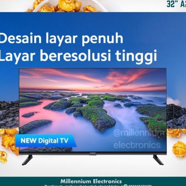Terlaris Xiaomi Mi Tv 4 32 Inch Bezel Less Tv Led Smart Android Tv 32 Inch Hd