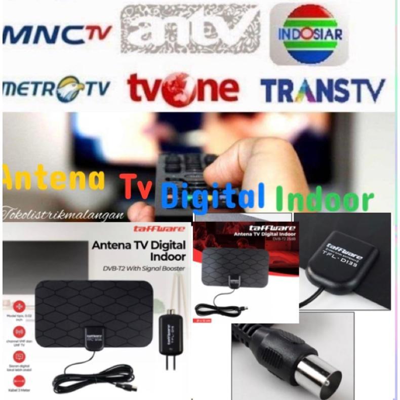 antena indoor taffware/antena tv digital indoor taffware