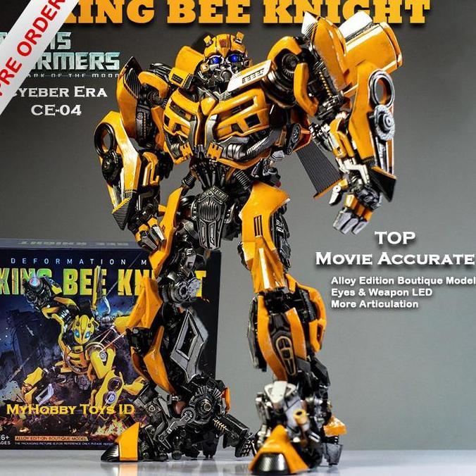 Grasihendy - Robot Transformers Bumblebee Alloy Edition CE-4 King Bee Knight Original