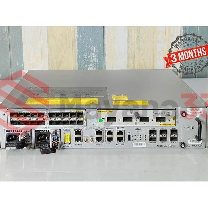 Router Cisco ASR 9001 bukan Juniper MX104 MX204 MX40 MX80