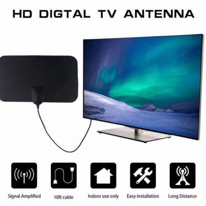 Terlaris Antena Digital Indoor Untuk Tv Digital Samsung Smarttv Sharp Lg Sony Polytron Toshiba Aqua 