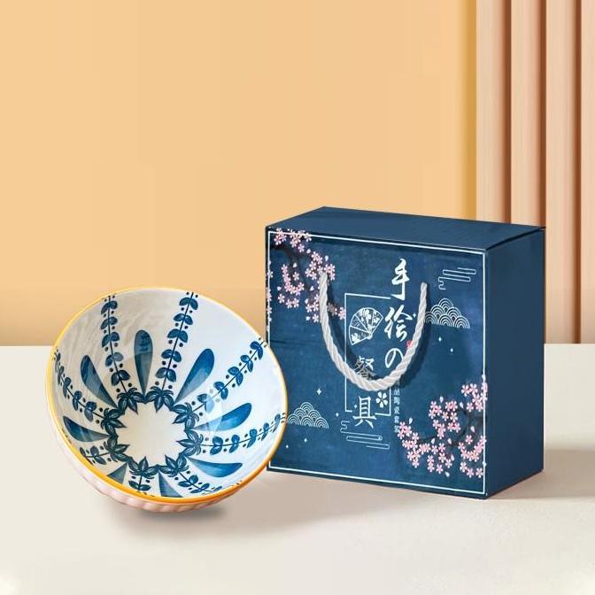 Japanese Bowl Set Mangkok Sumpit Set / Souvenir mangkok set premium