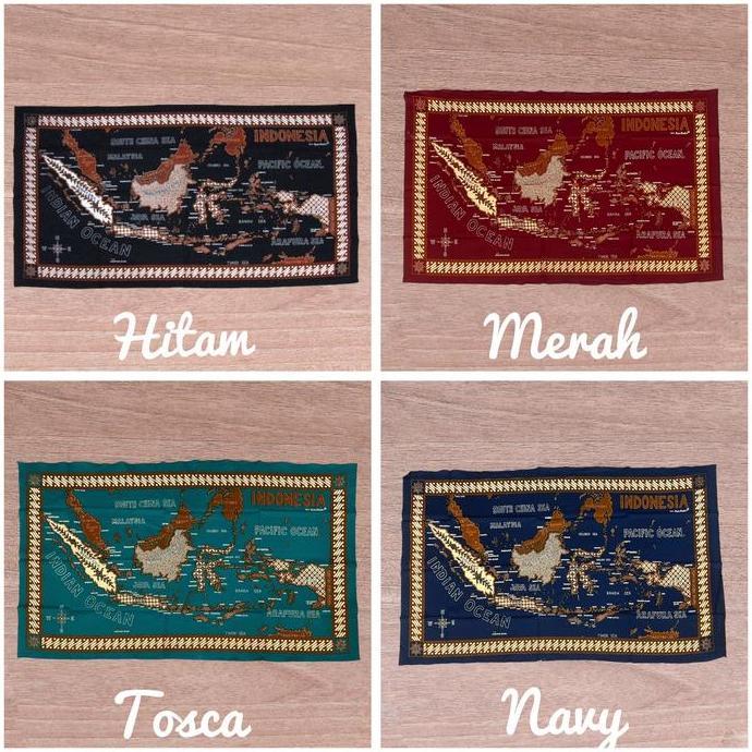 Batik Peta Indonesia