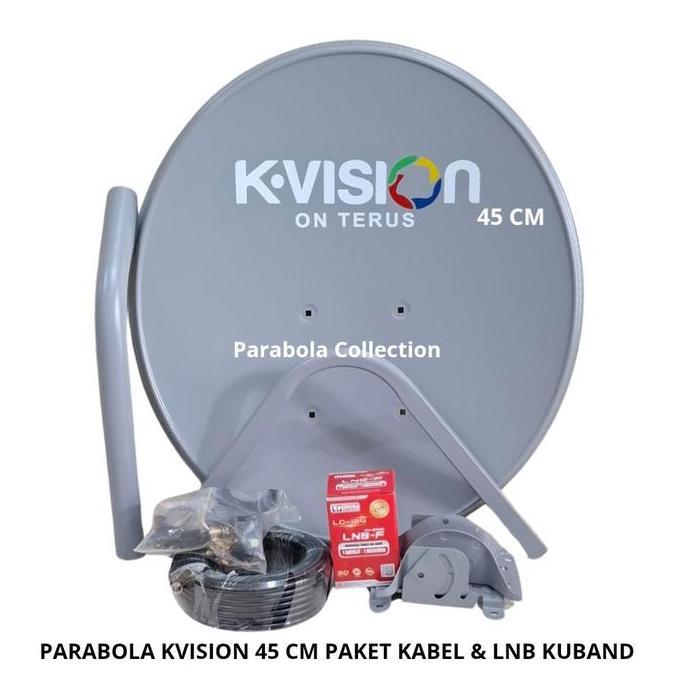 tikarigeovani - parabola k-vision 45 cm paket kabel + lnb kuband