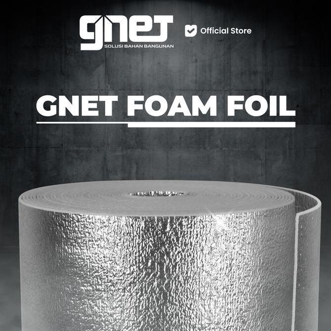 simanubike - gnet foam aluminium foil peredam panas atap - aluminium insulasi