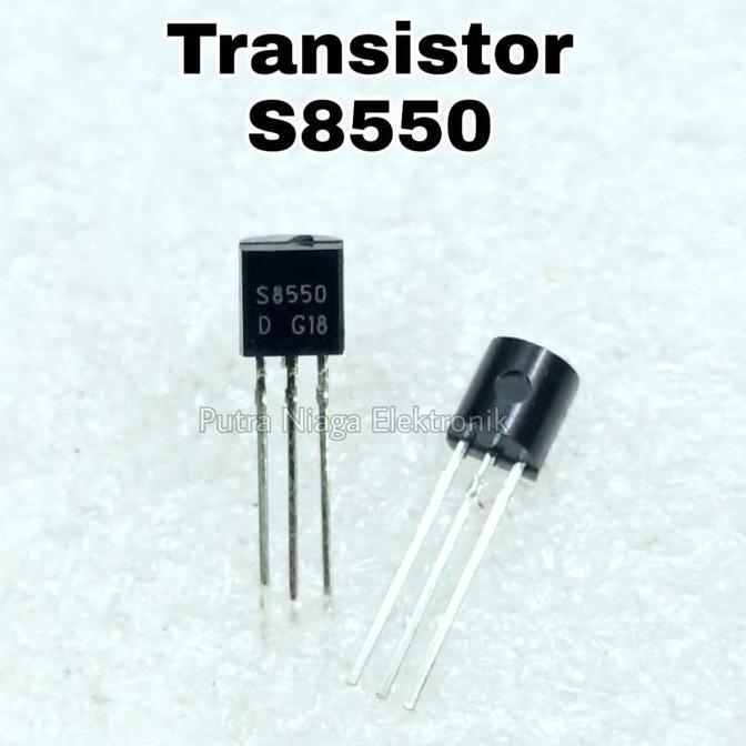 Terbaru (2) Transistor S8550 PNP TO-92 SS8550 TR S 8550 putran1a Berkualitas