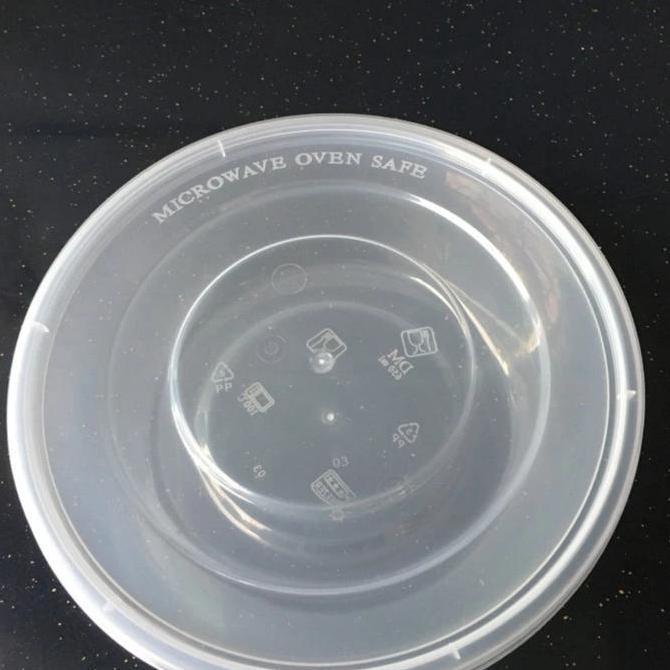 New- Mangkok Plastik 650ml Thinwall Round Rou Bulet 650 ml box DM bulat