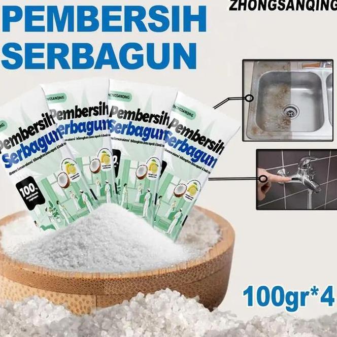 Zhongsanqing Pembersih Multifungsi Bersih Seketika Pembersih Kulkaspembersih Kerak Keramik Kamar Man