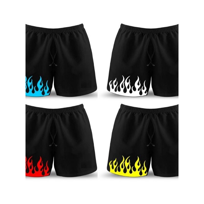 Celana pendek api boxer api boxer fire celana boxer api pria wanita