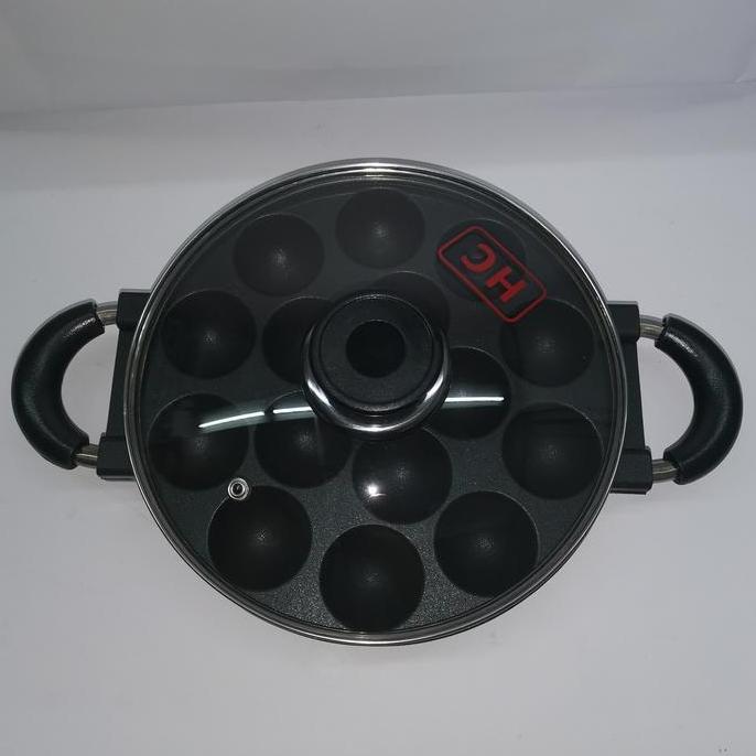 cetakan kue takoyaki isi 15 merek HC