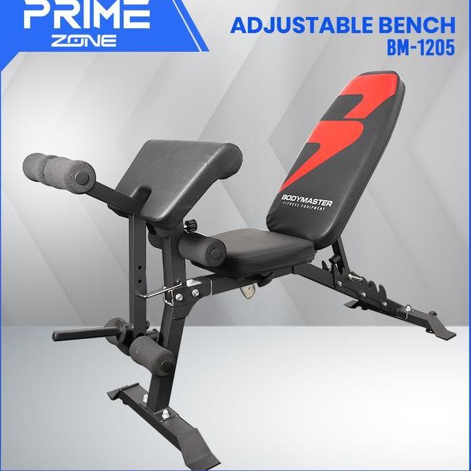 BODYMASTER Adjustable Bench BM-1205HE - Bangku Kursi Sit up Gym Fitnes
