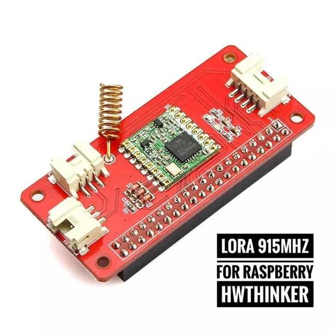 TERBARU - Elecrow Lora RFM95 Shield Hat for Raspberry Pi 915MHz 915 MHz